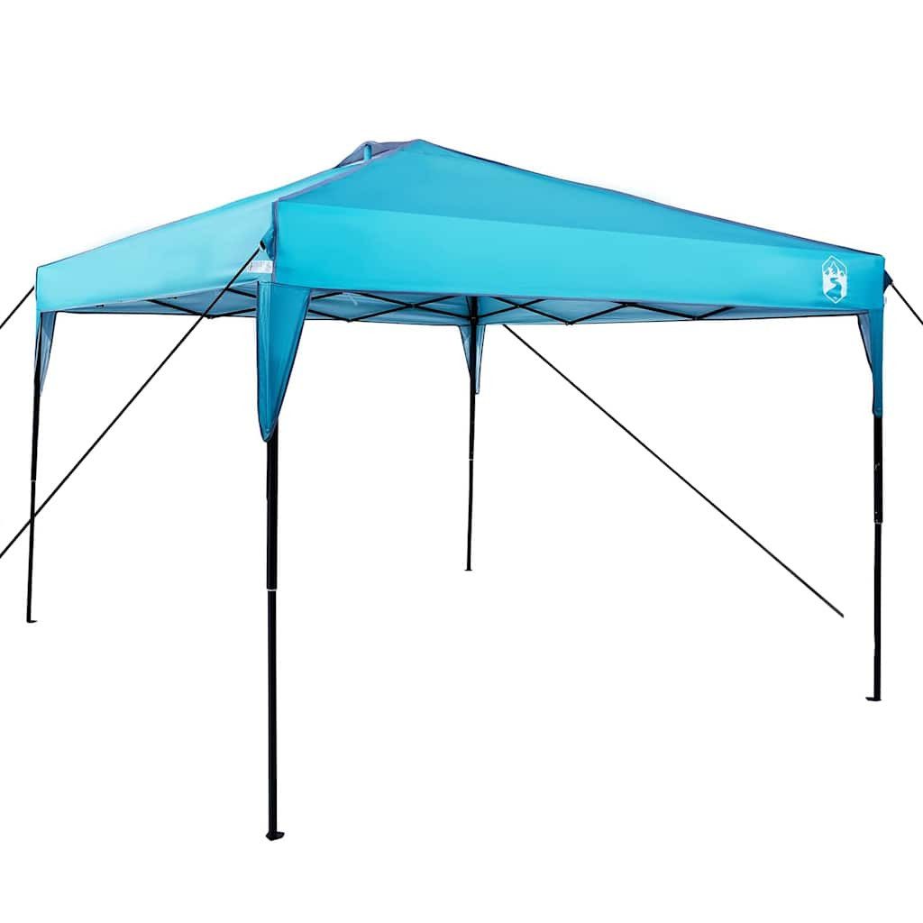 Partyzelt Pavillon-Zelt Blau 290 x 290 x 251 cm Stoff