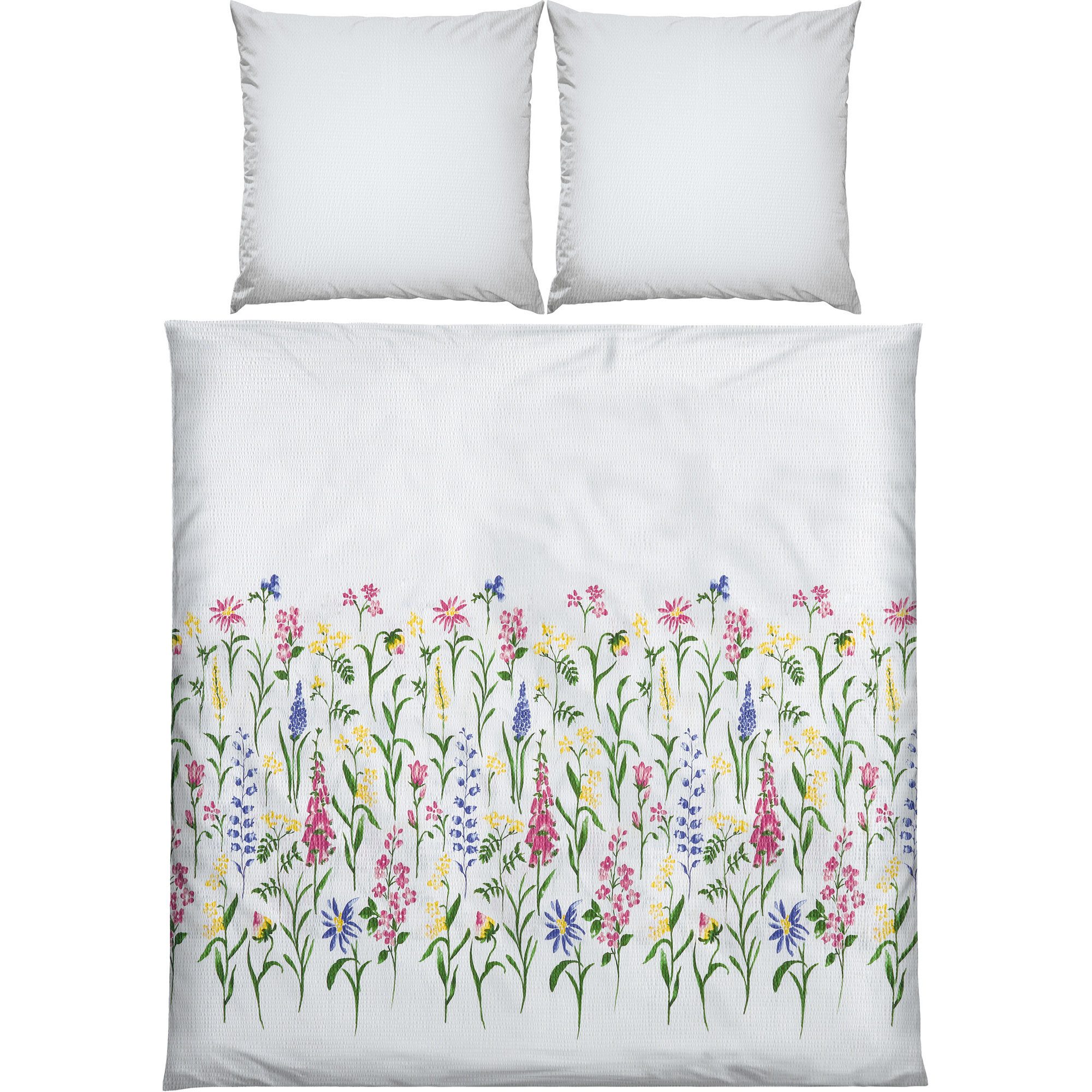 Erwin Müller Bettwäsche Bettwäsche, Seersucker, Blumen günstig online kaufen