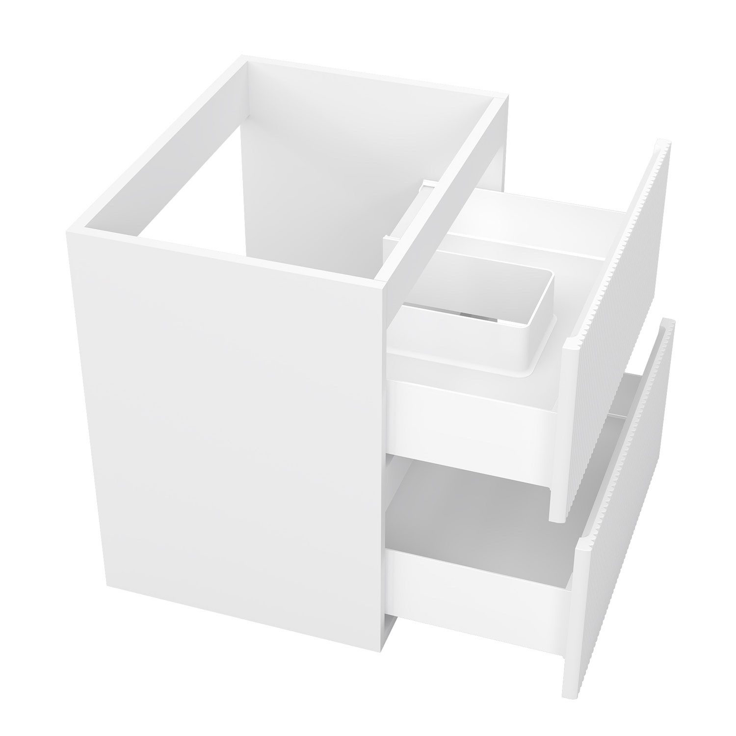 Aica Sanitär Waschtisch Unterschrank Badmöbel Badschrank Waschbeckenunterschrank – Bild 4 von 5
