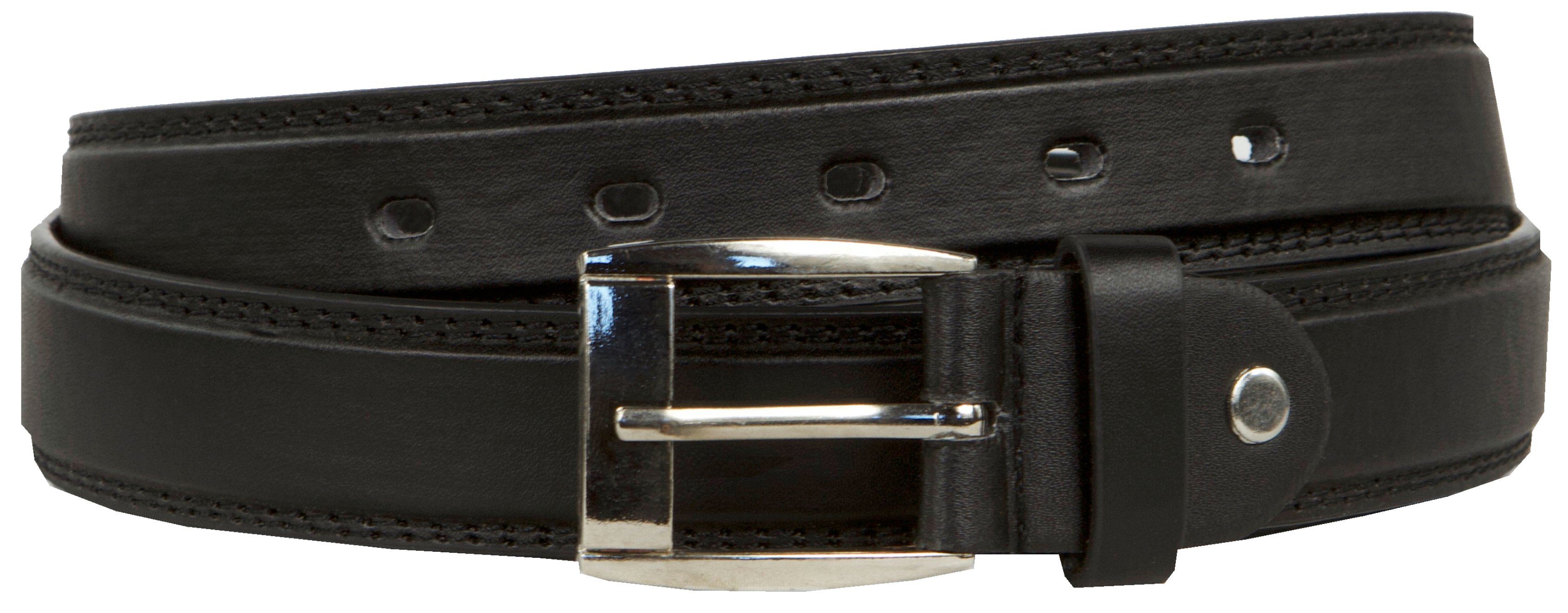 Ledergürtel Herren Gürtel Leder Herrengürtel G0016 Hochwertige Schnalle