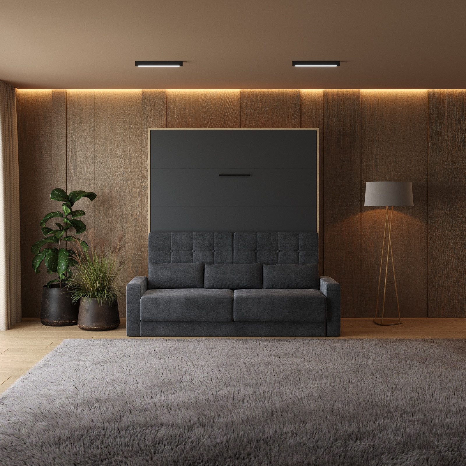SMARTBett Schrankbett Schrankbett mit SOFA M1 günstig online kaufen
