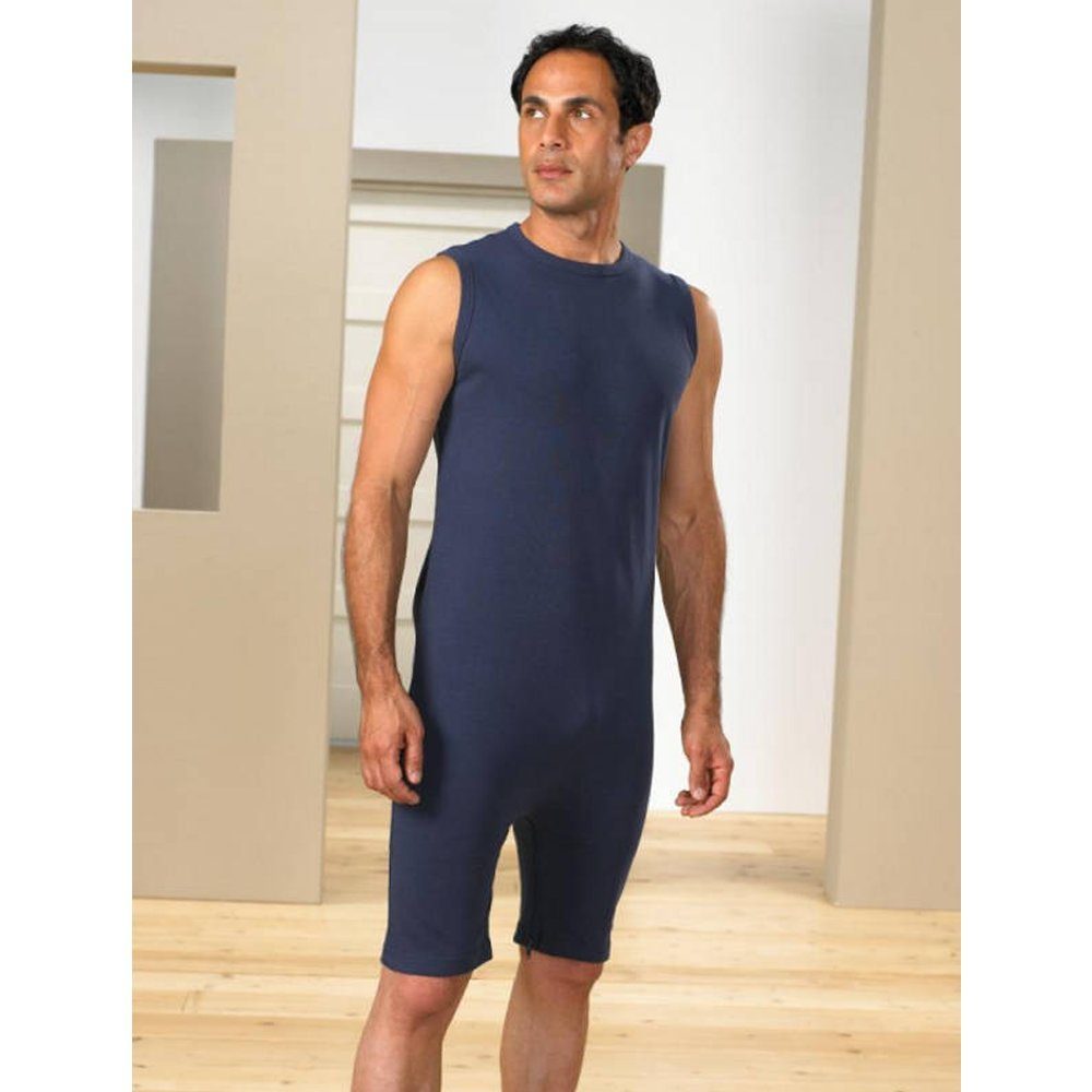 4CARE Pflegebody 4care Body kurz, ohne Arme mit Reißverschluß