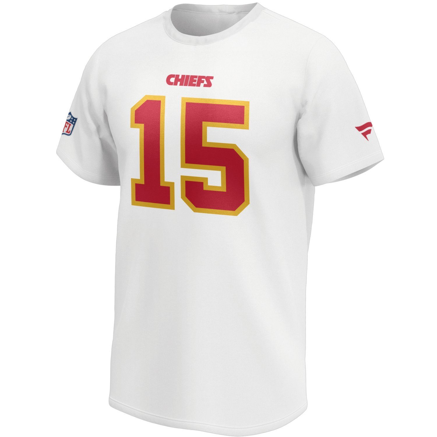 Patrick Chiefs City Kansas Print-Shirt Fanatics Weiß #15 NFL Mahomes