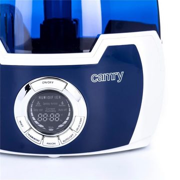 Camry Luftbefeuchter CR 7956, Ultraschall-Luftbefeuchter 5,8 Liter Ionisator bis zu 17 Stunden