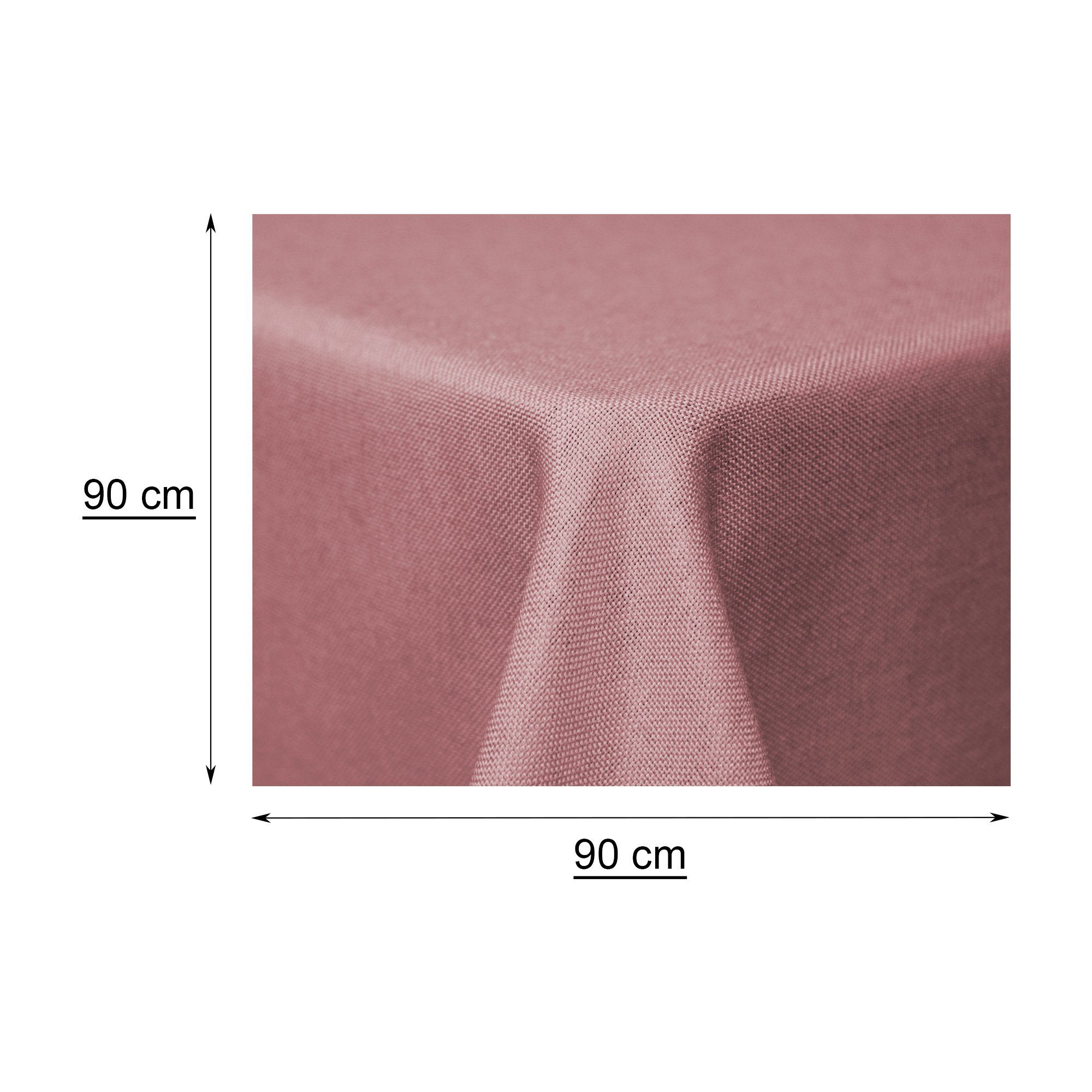 Haus und Deko Tischdecke Tischdecke eckig Leinenoptik Lotuseffekt Tischwäsche Wasserabweisend (1-tlg) – Bild 4 von 5