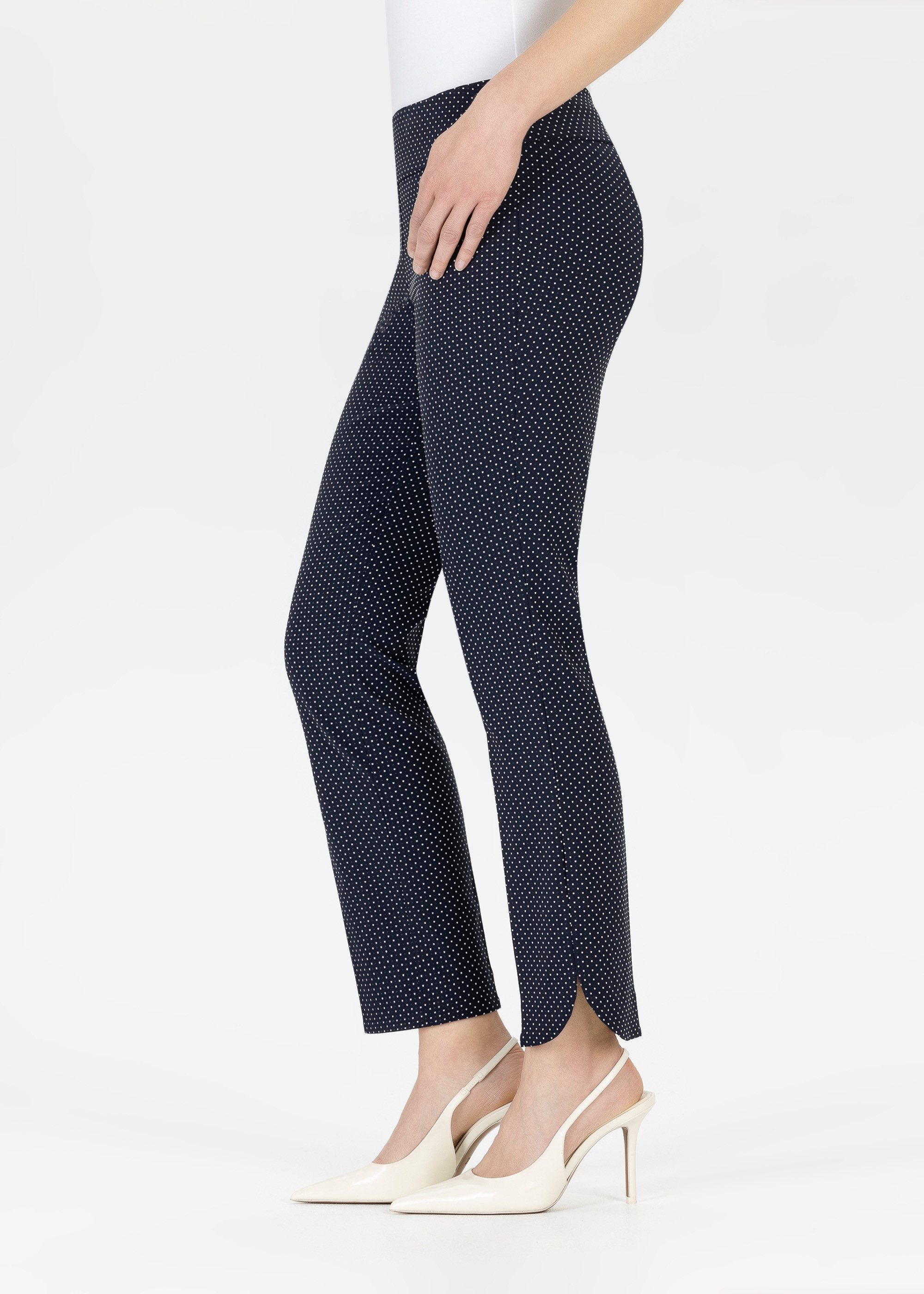 Stehmann Leggings im gepunktetem Muster