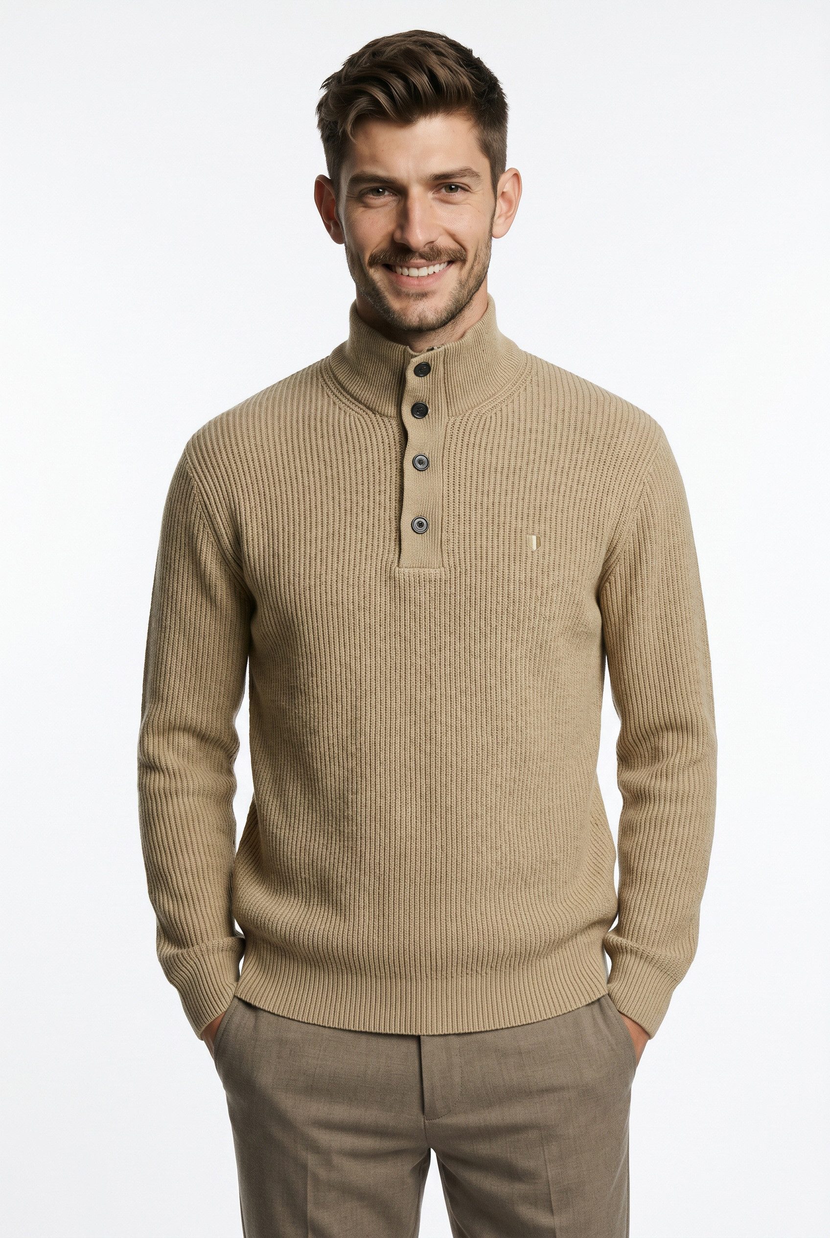 Strickpullover JPRBLURICHARD KNIT HIGH NECK