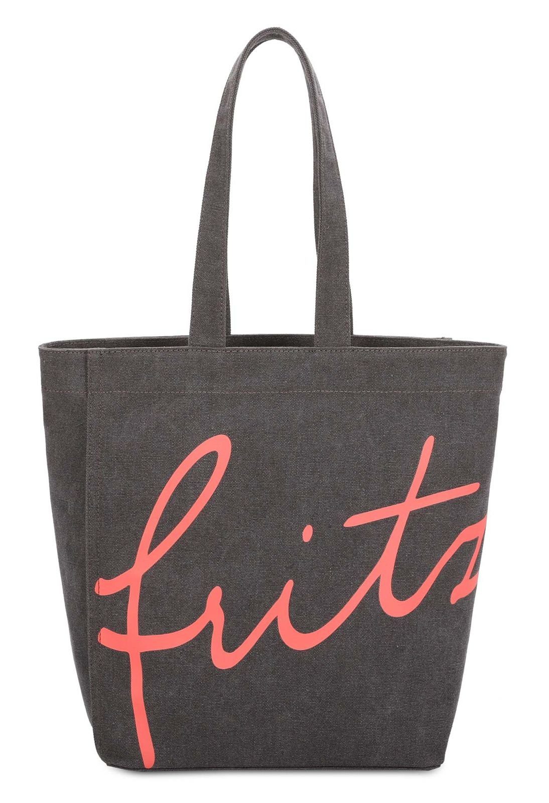 Schultertasche Canvas