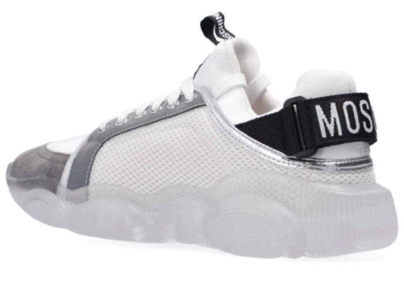 Moschino COUTURE Teddy Bear Sohle Low Schuhe Hauptkollektion Sneaker Ikonische Teddybär-Sohle für Stil und Wiedererkennung
