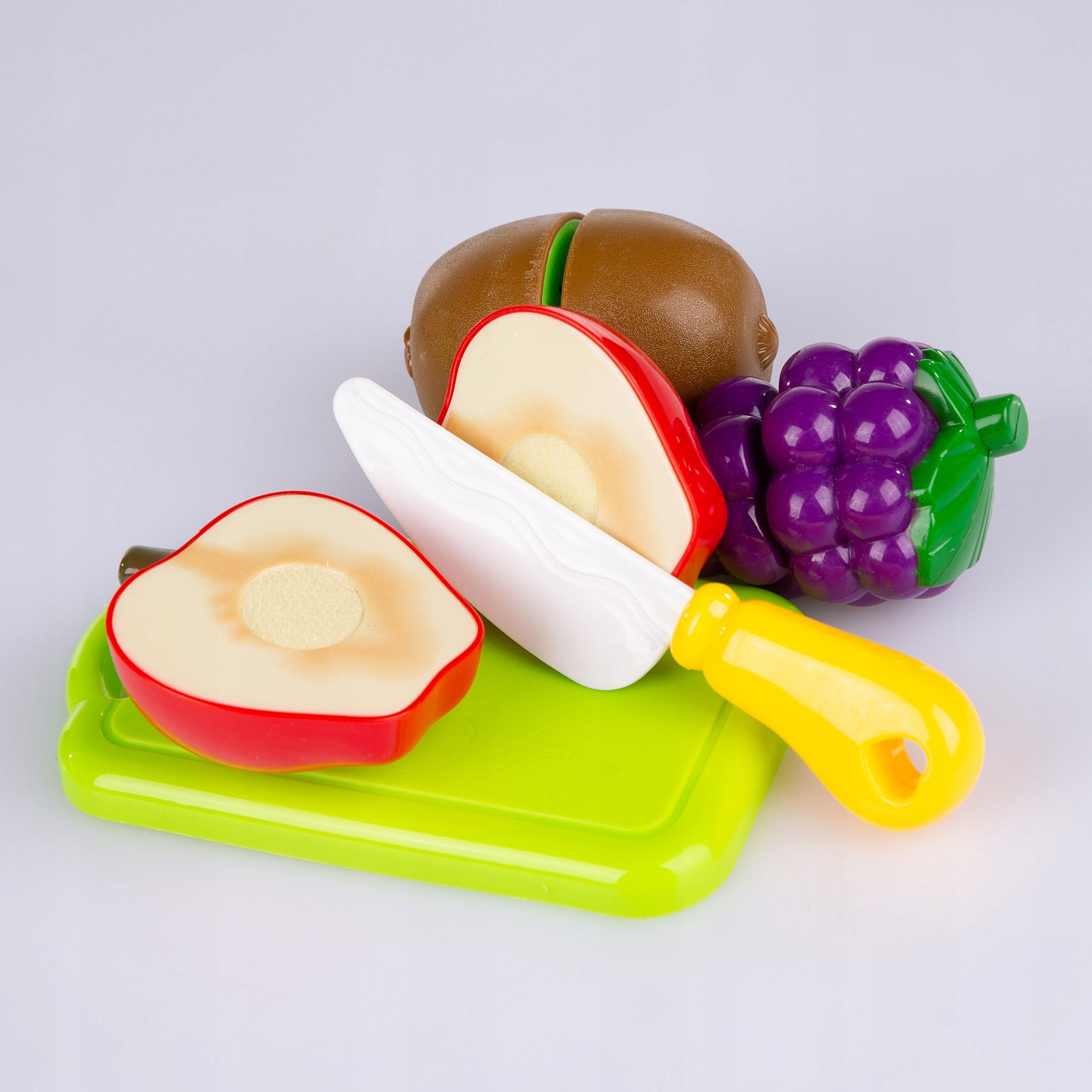 kinderplay Kaufladen Kinder Einkaufskorb Set – Lernspielzeug mit Obst – Spielküche – 15 Tei (Set, Einkaufskorb mit 15 Teilen)
