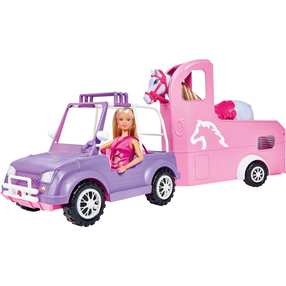 SIMBA Babypuppe Steffi Love - Horse Trailer - Pferdeanhänger günstig online kaufen