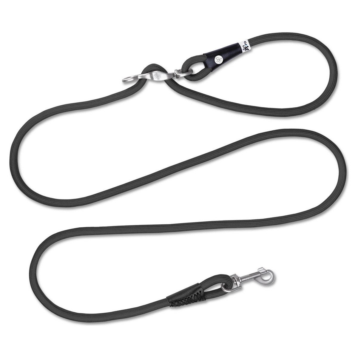 Curli Hundeleine Vario Comfort Leine schwarz