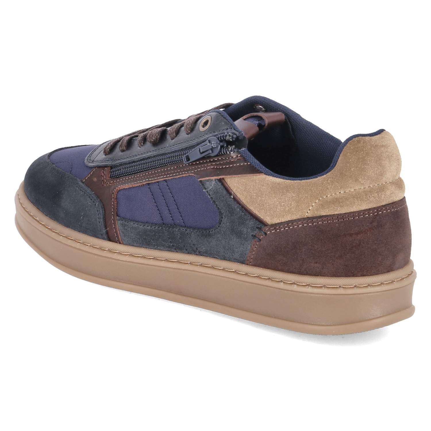 Bullboxer Bullboxer 7CI0110102 4131 Herren Leder & Textil blue Stiefelette