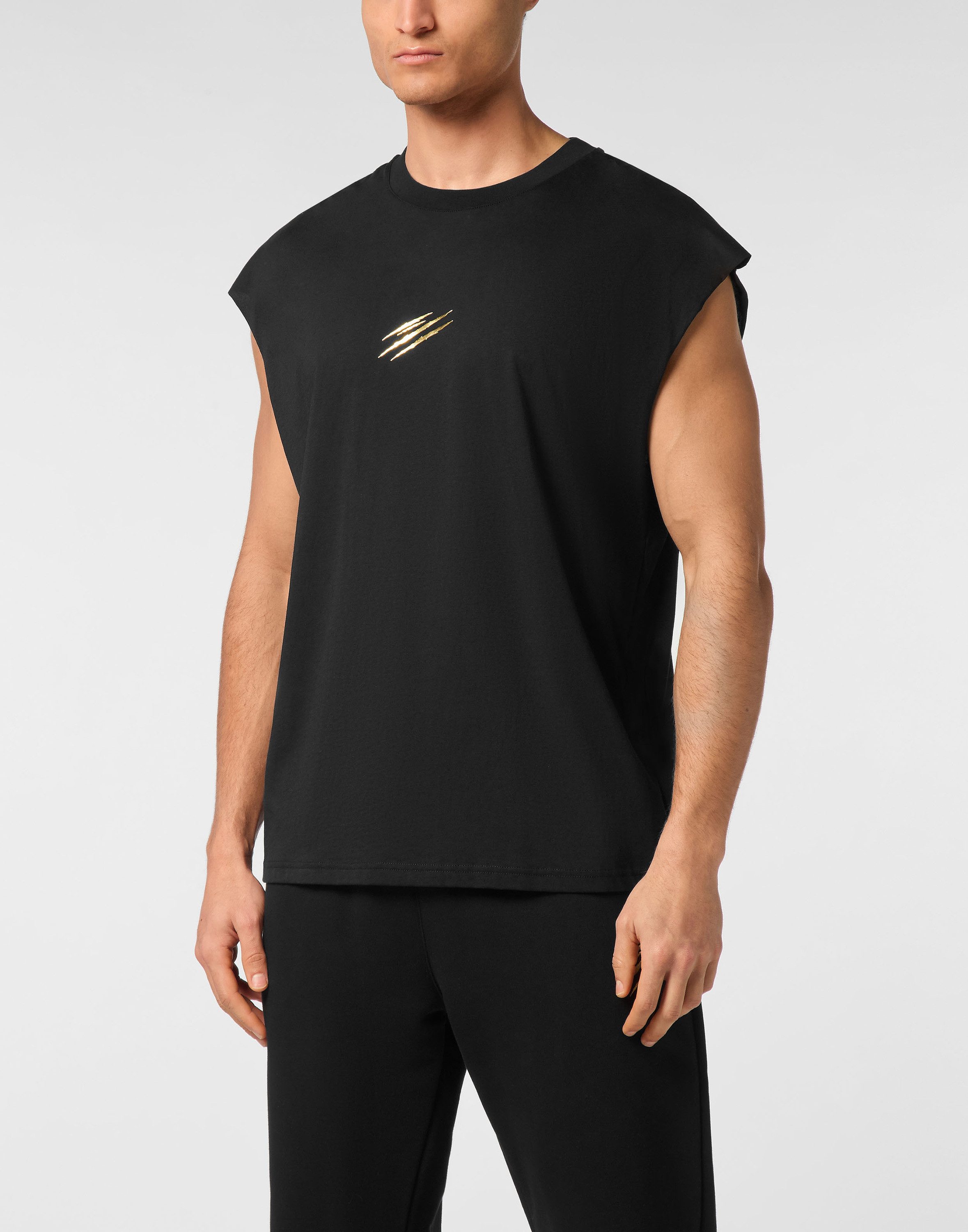 PLEIN SPORT T-Shirt Kapuzen-Tanktop