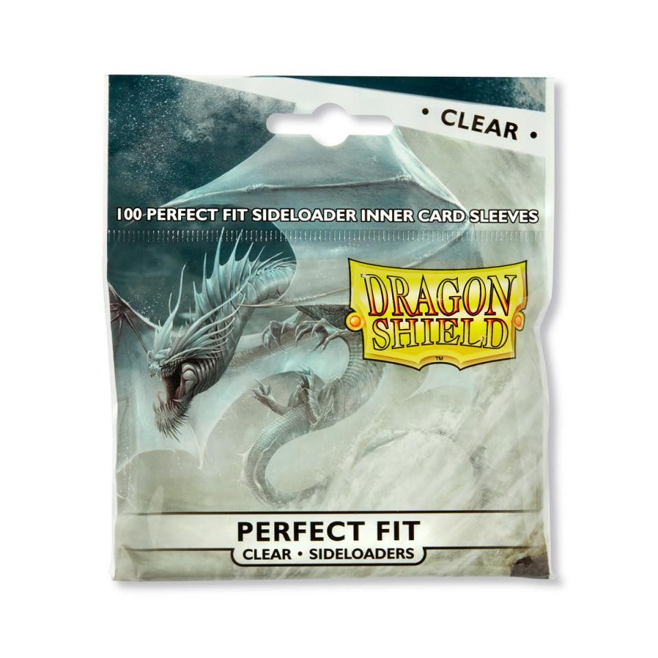 Arcane Tinmen Spiel, Dragon Shield - Perfect Fit Sideloaders - Klar/Klar (100 Stück)
