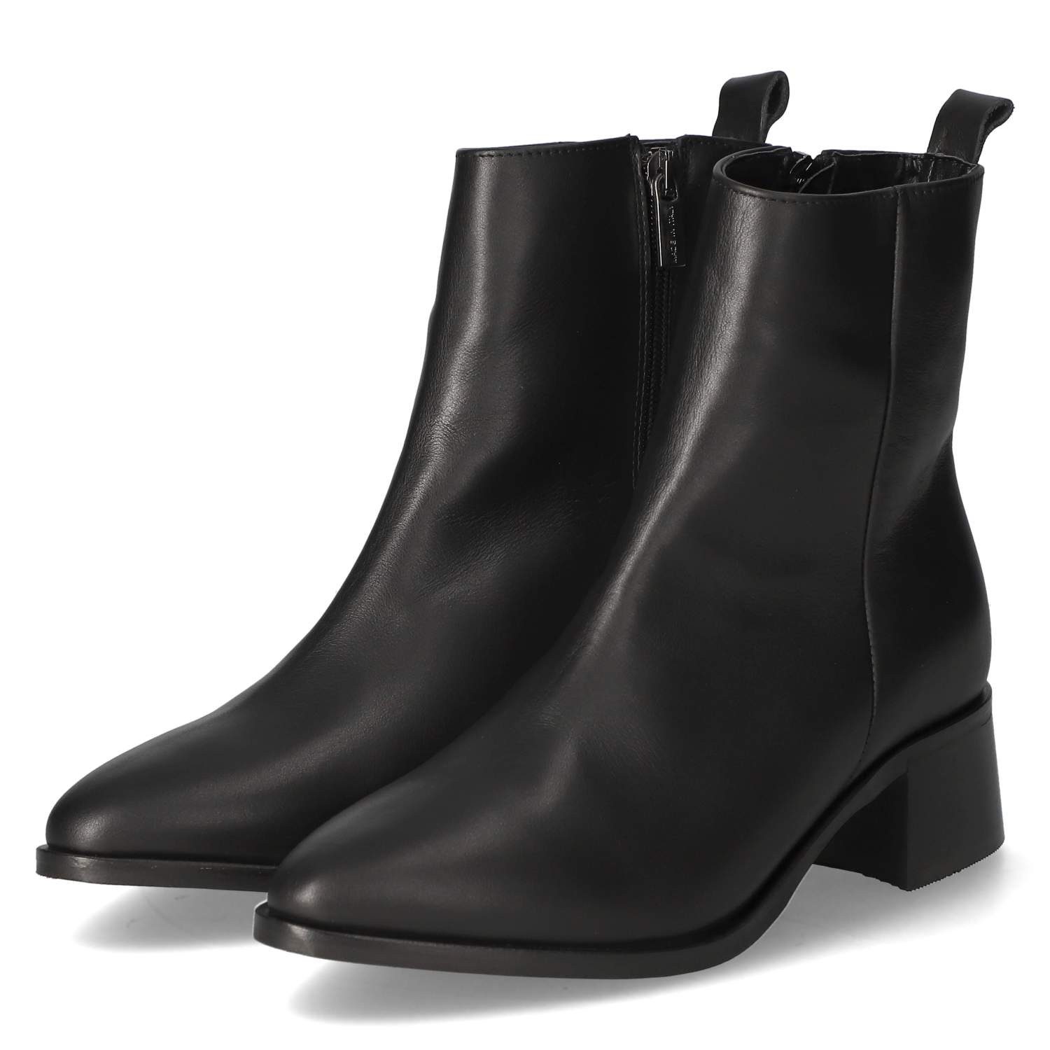 Kaerlek DANIELLE Nero Damen Glattleder black Schlupfstiefel