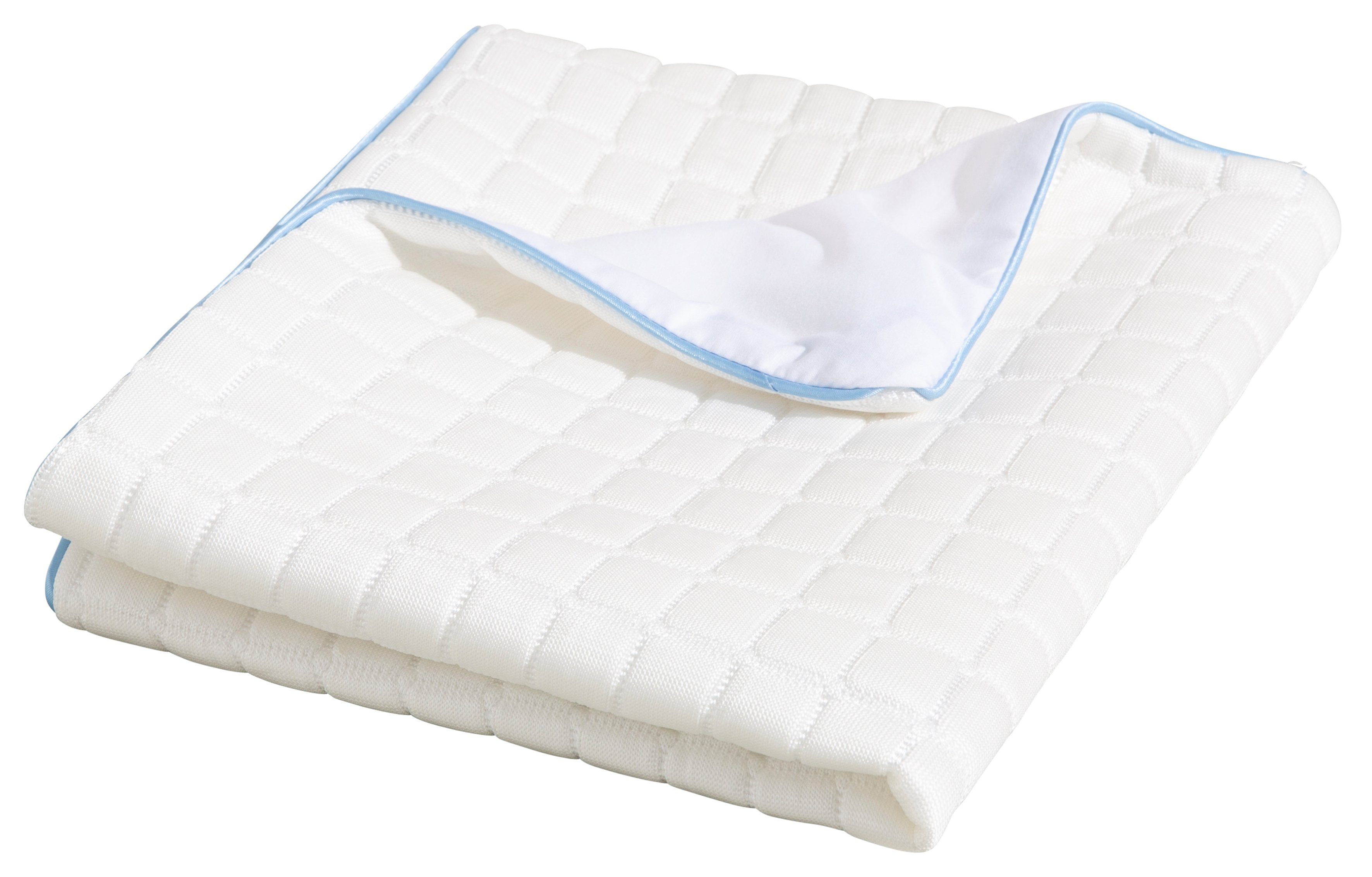 RIBECO Kissenhülle Olaf, Ersatzkissenbezug mit kühlender & wärmender Seite, (2 Stück), der perfekte Bezug für den Sommer!