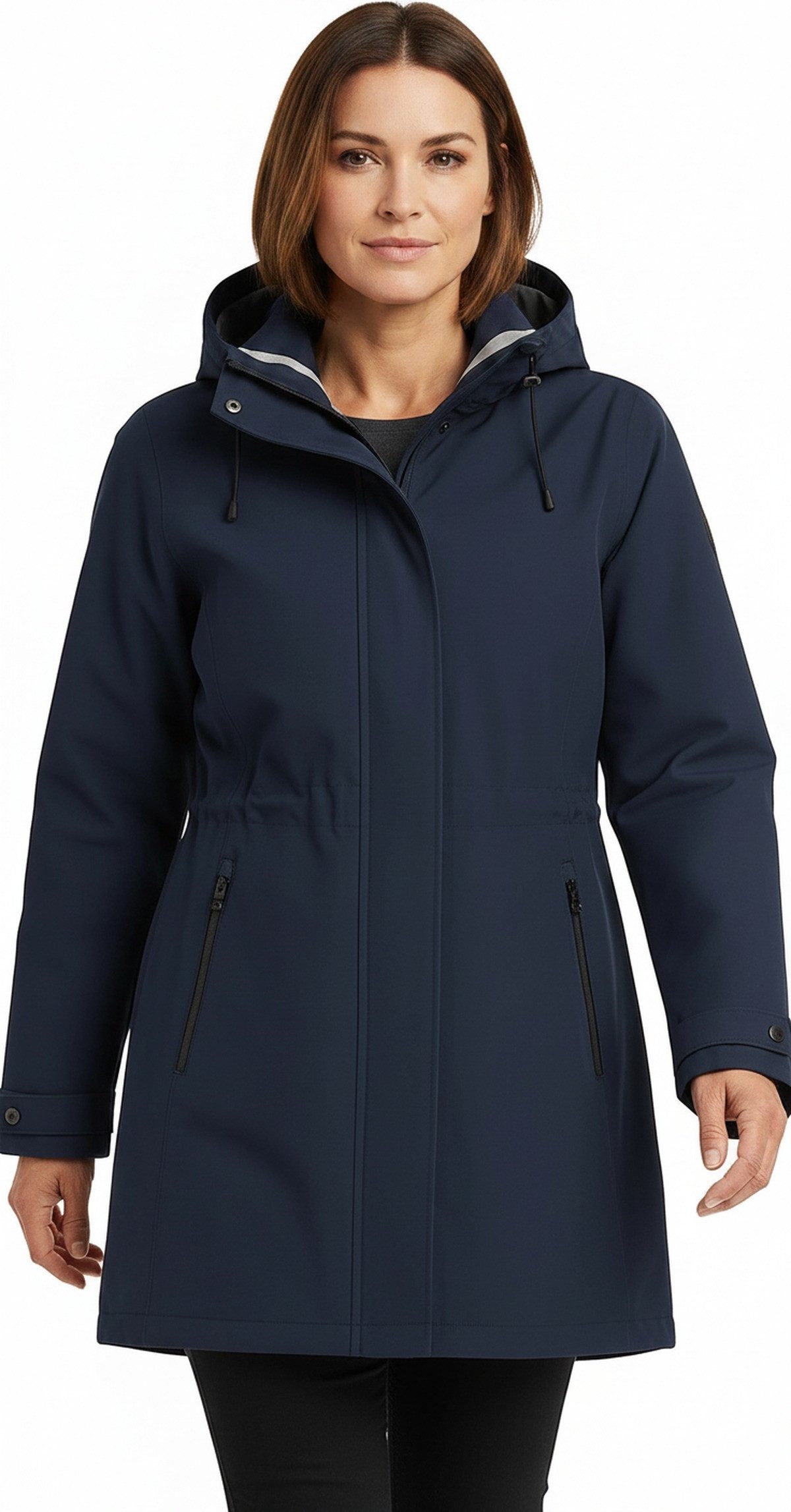 LPO Outdoorjacke Insa CS Funktionsmantel, Longjacket Funktionsparka Parka wasserdicht