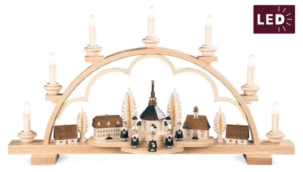 Schwibbogen Müller Schwibbogen Seiffener Dorf
