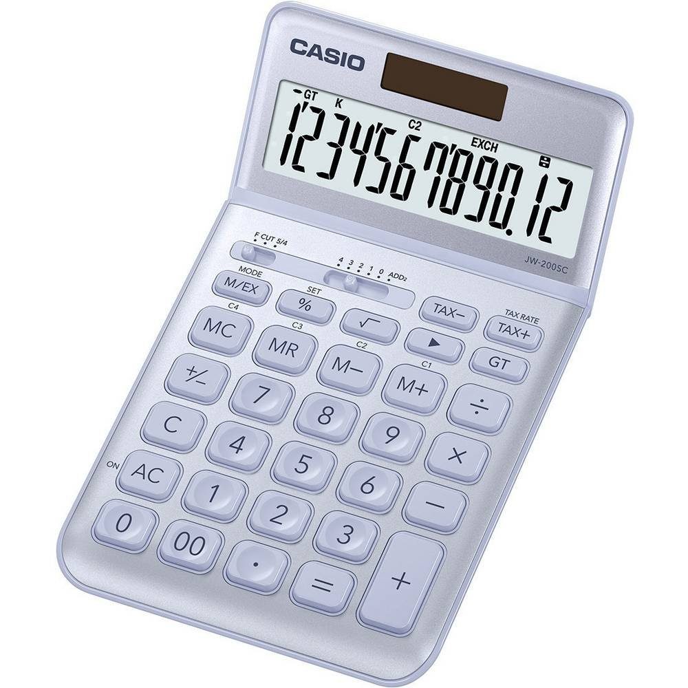CASIO Taschenrechner Tischrechner, kippbar Display