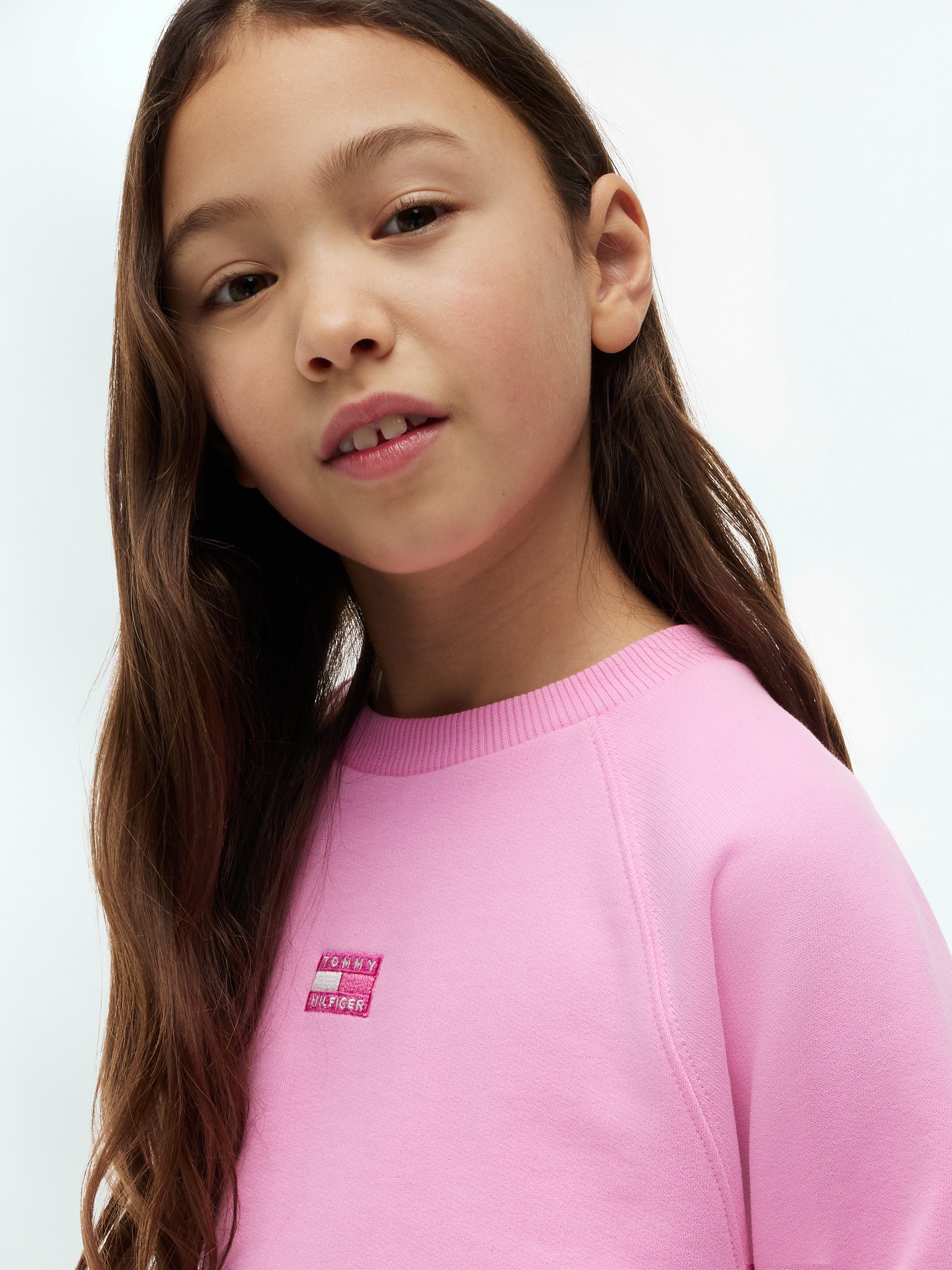 Tommy Hilfiger Sweatshirt Rundhalsausschnitt, Regular Fit, Kinder bis 16 Jahre