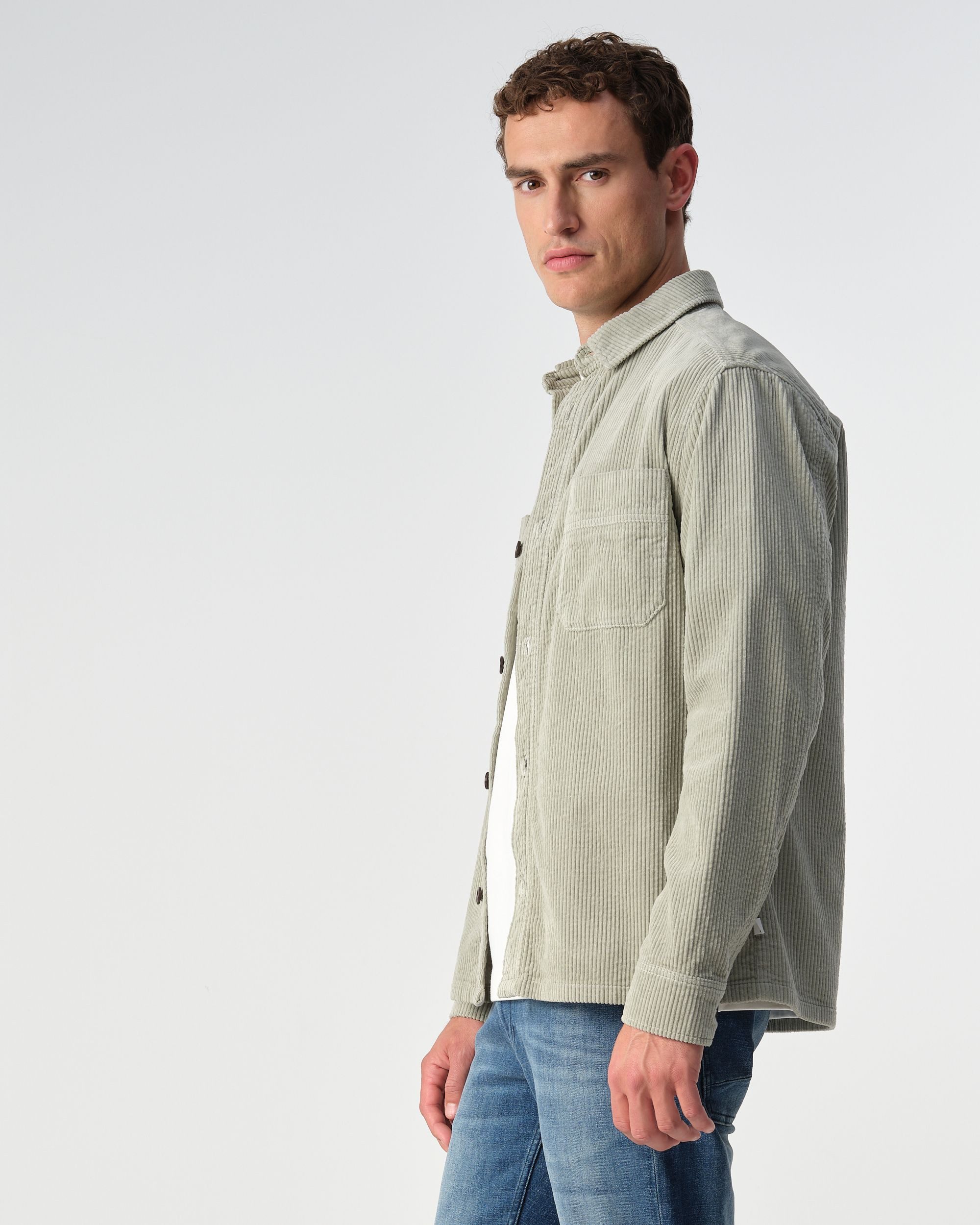 J.C. Rags Langarmhemd ACE CORD