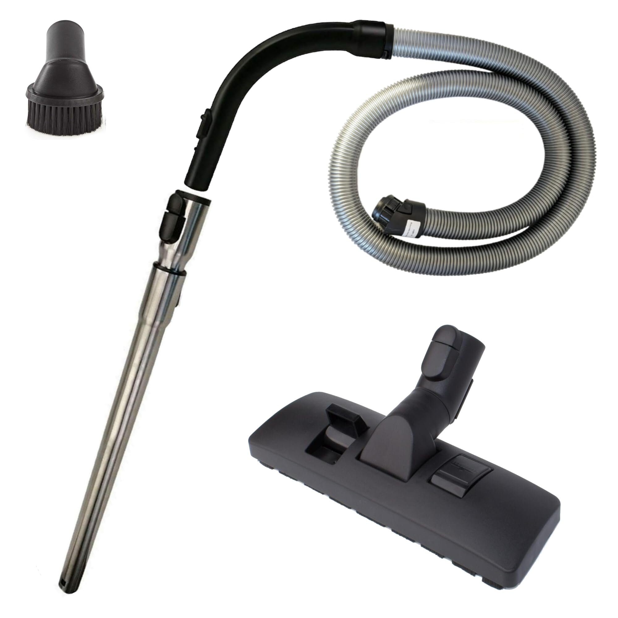 Maxorado Kombidüse Bürste Rohr Rohr Saugschlauch für Miele C3 S8 S8340 S8430 Staubsauger, Zubehör für Staubsauger, Miele S8, Miele C3, Miele Compact C2, Miele S8000, Miele S8340, (5-tlg), S8520 S8510 S8380 SGEO SGEAO Zubehör Set Staubsaugerdüse