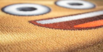 Teppich Smily - Emoji Haufen Rund 67 cm, Rockbites, Rund, Höhe: 3 mm