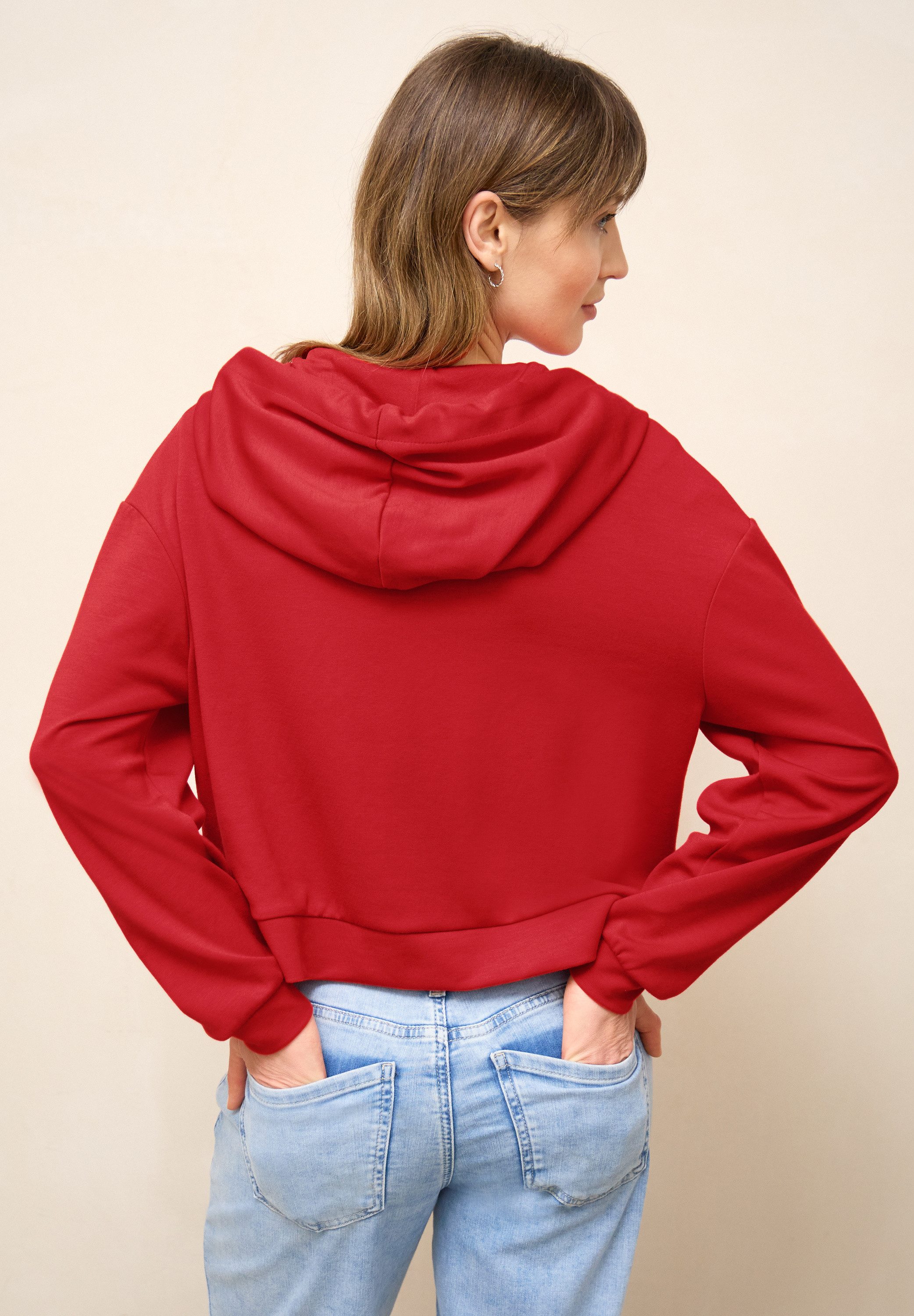 STREET ONE STUDIO Sweatjacke mit Kapuze günstig online kaufen