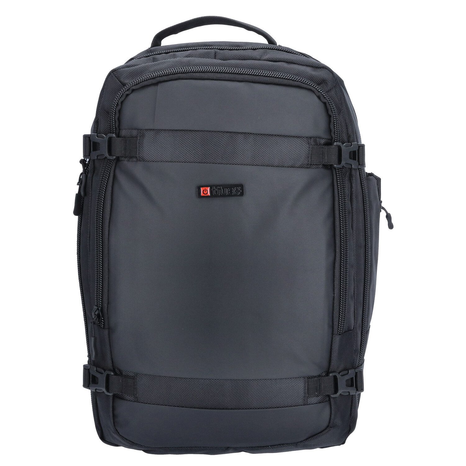 TheTrueC Freizeitrucksack TheTrueC Rucksack Business Line - Milan Black (1-tlg)