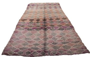 Designteppich Berber Maroccan Antik 184x382 Handgeknüpfter Moderner Orientteppich, Nain Trading, rechteckig, Höhe: 25 mm