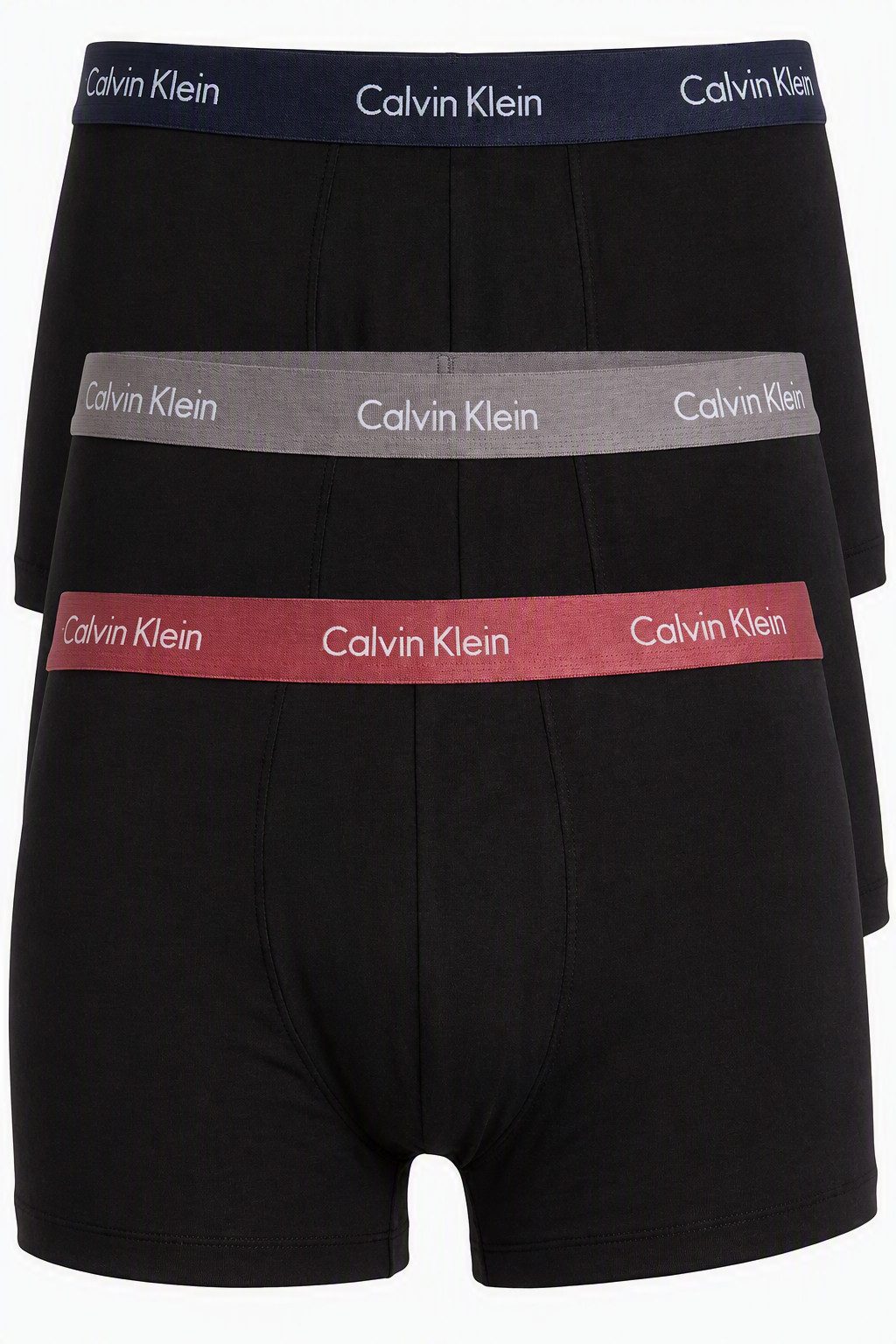 Calvin Klein Underwear Trunk TRUNK 3PK (Packung, 3-St) mit Calvin Klein Logo-Elastikbund (3 Stück)
