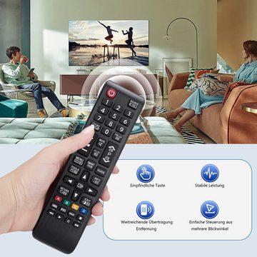 GelldG Universal-Fernbedienung für Samsung Smart-TV mit für Fernbedienung Fernbedienung