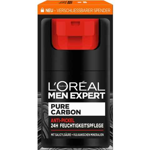 L'ORÉAL PARIS MEN EXPERT Gesichtsgel L'Oréal Men Expert Pure Carbon Anti-Pickel Pflege
