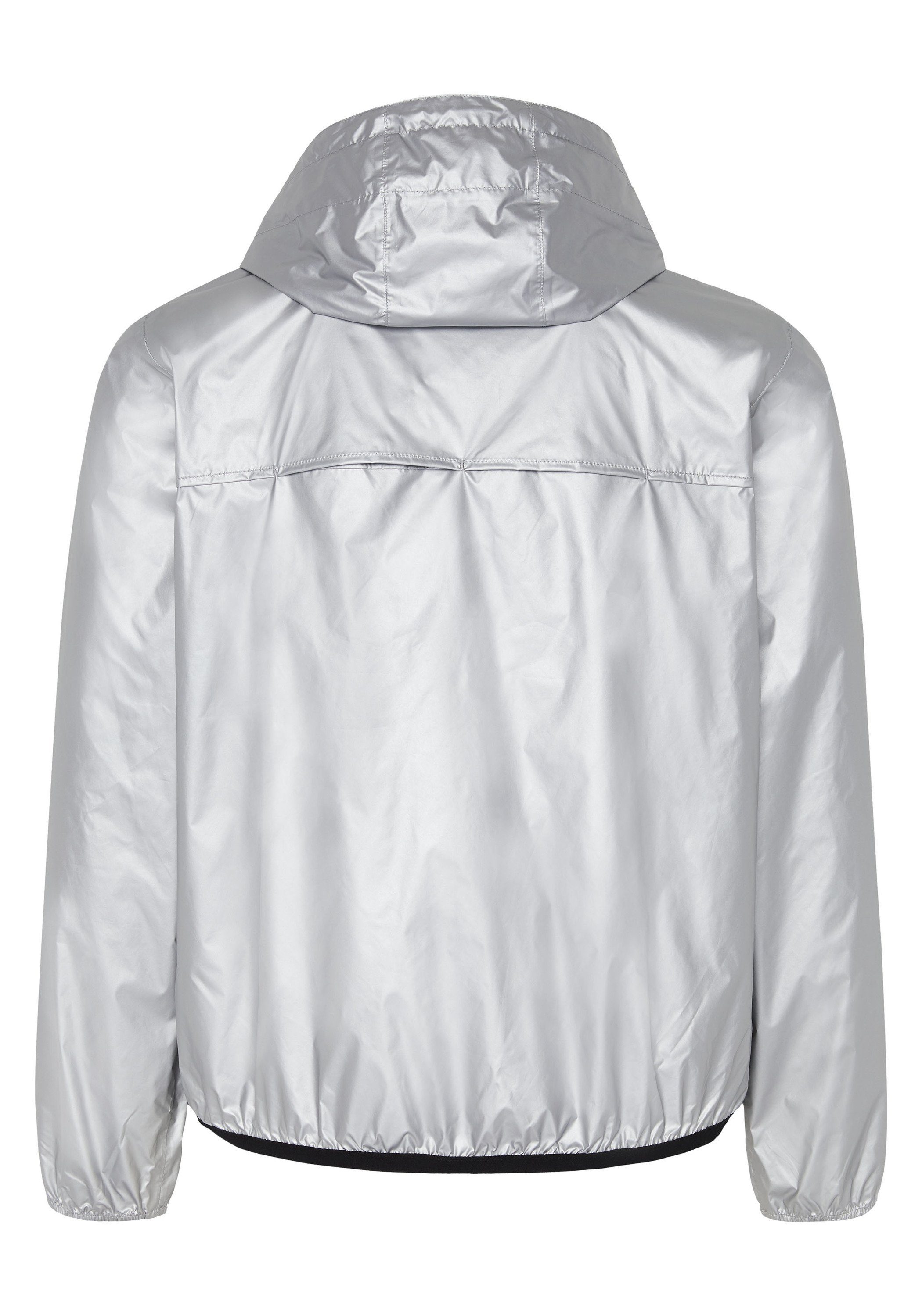 Chiemsee Outdoorjacke Regenjacke mit und 1 silber Taschen-Funktion Jumper-Motiv