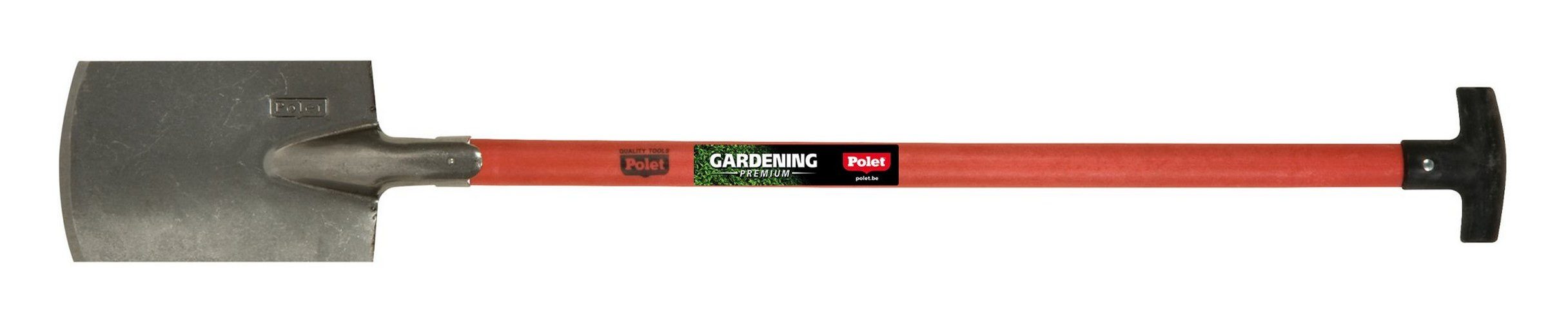 Polet Spaten, Gärtnerspaten Fiber 3001 T-Stiel 280 x 180 mm