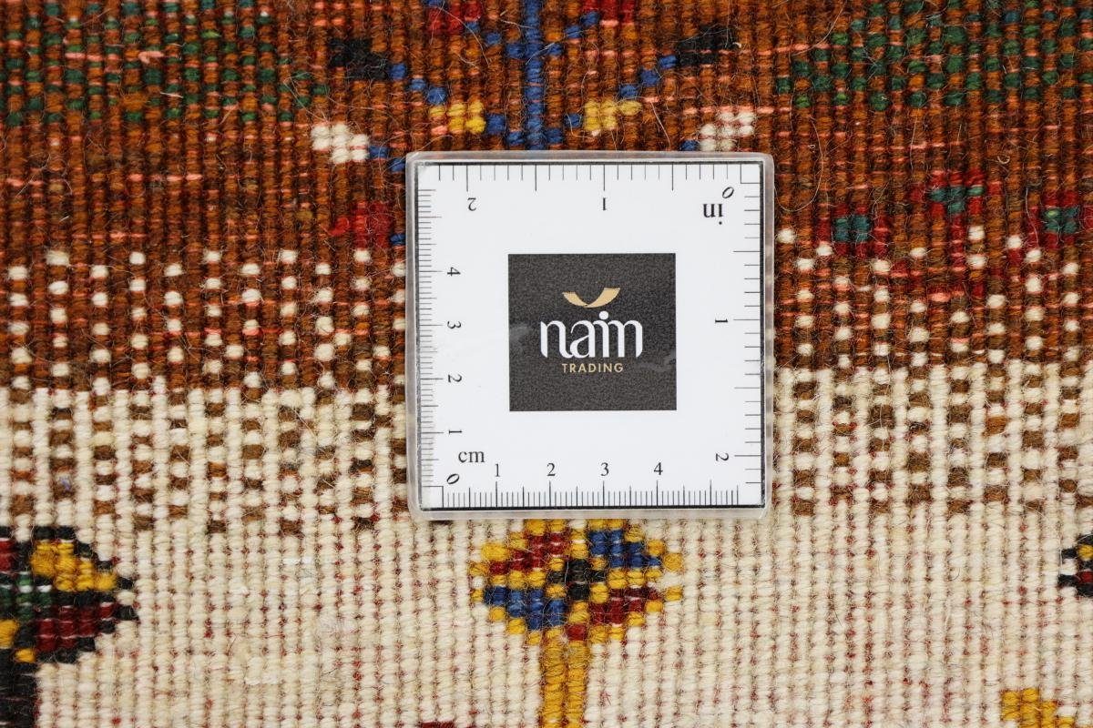 18 Nature Yalameh rechteckig, Handgeknüpfter Perser Nain mm Trading, Moderner, Orientteppich Höhe: Gabbeh 83x125