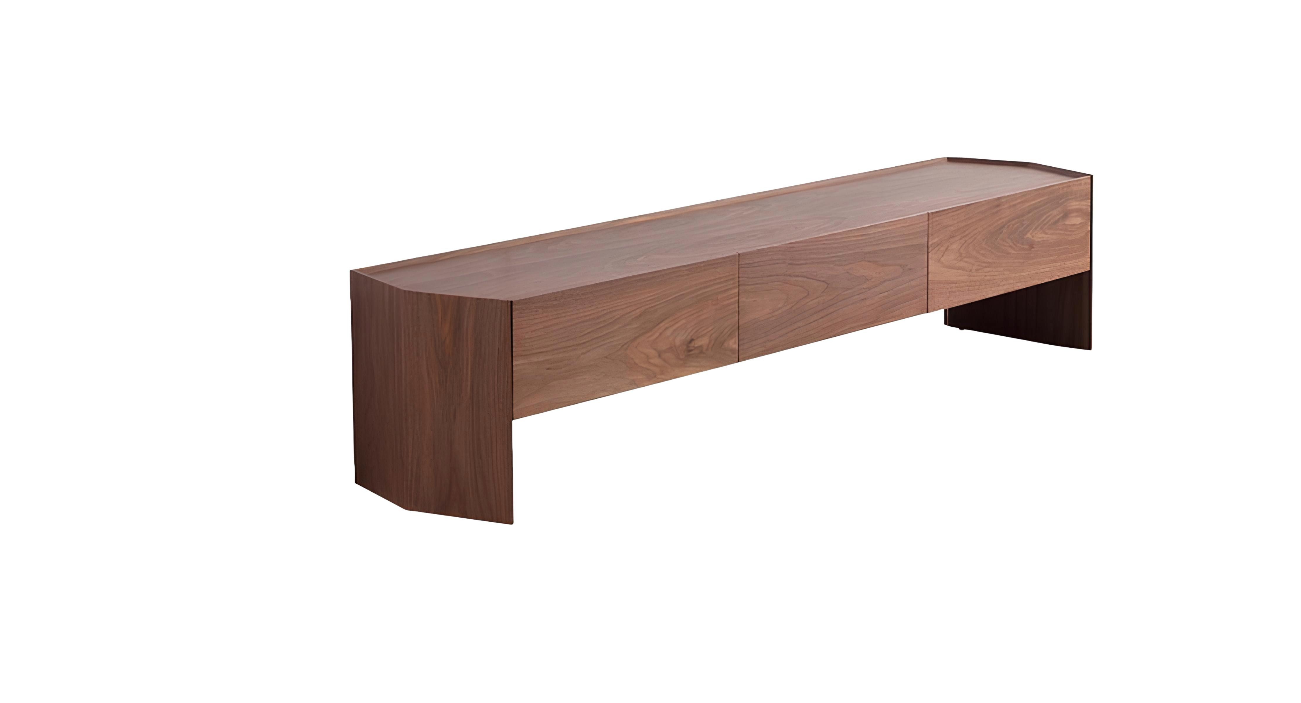 JVmoebel Lowboard RTV Design Sideboard in Matt mit hochwertigem Holz und Stauraum (1 St., Sideboard), Made in Europa