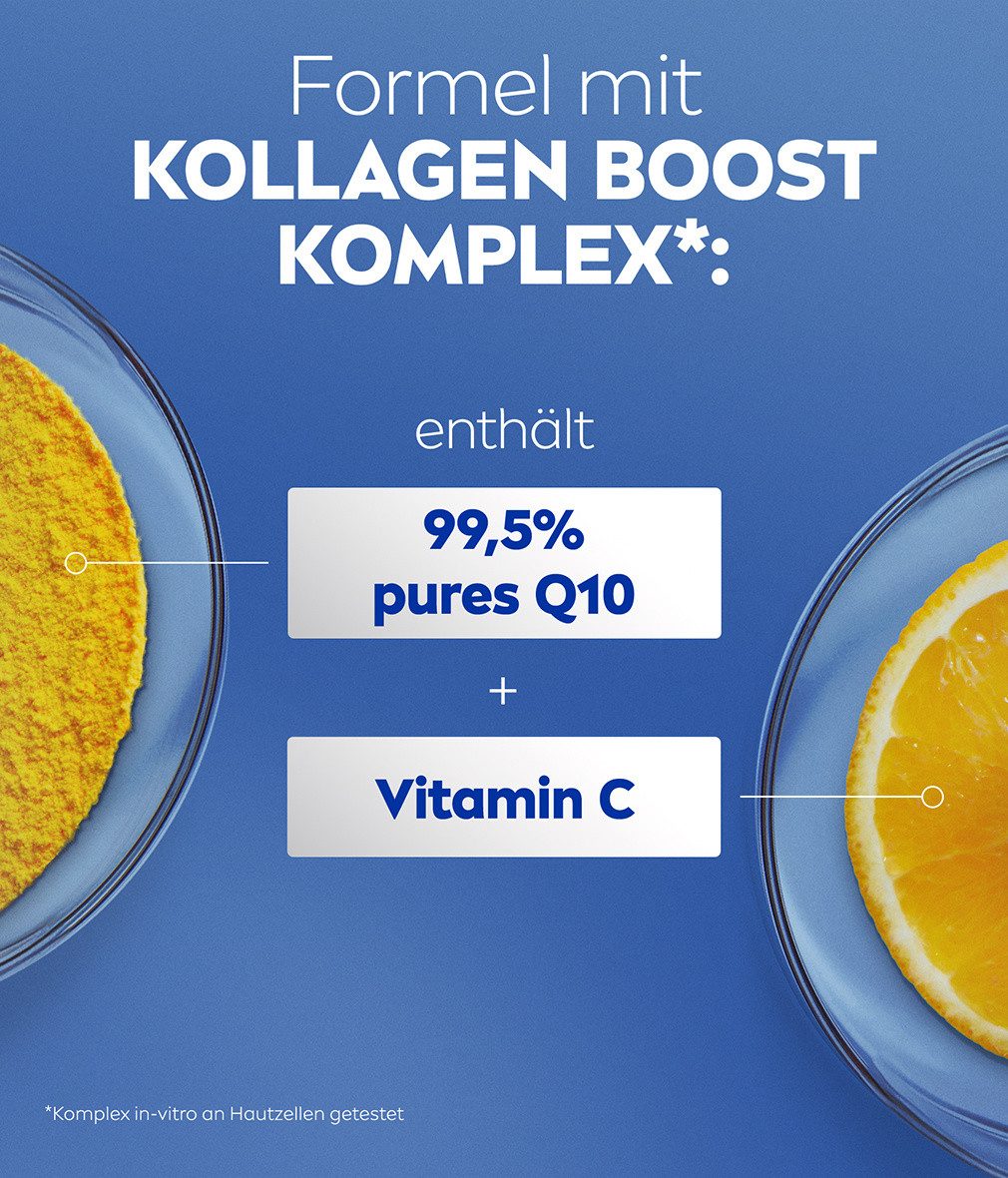 Nivea Körperlotion Q10 + Vitamin C Hautstraffend 2 x 400ml, 2-tlg., Q10, Vitamin C