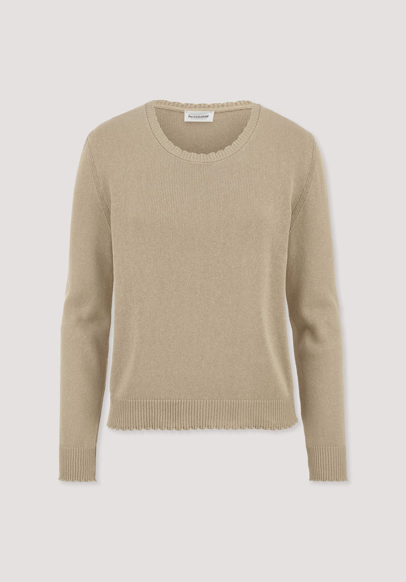 Hessnatur Strickpullover (1-tlg)