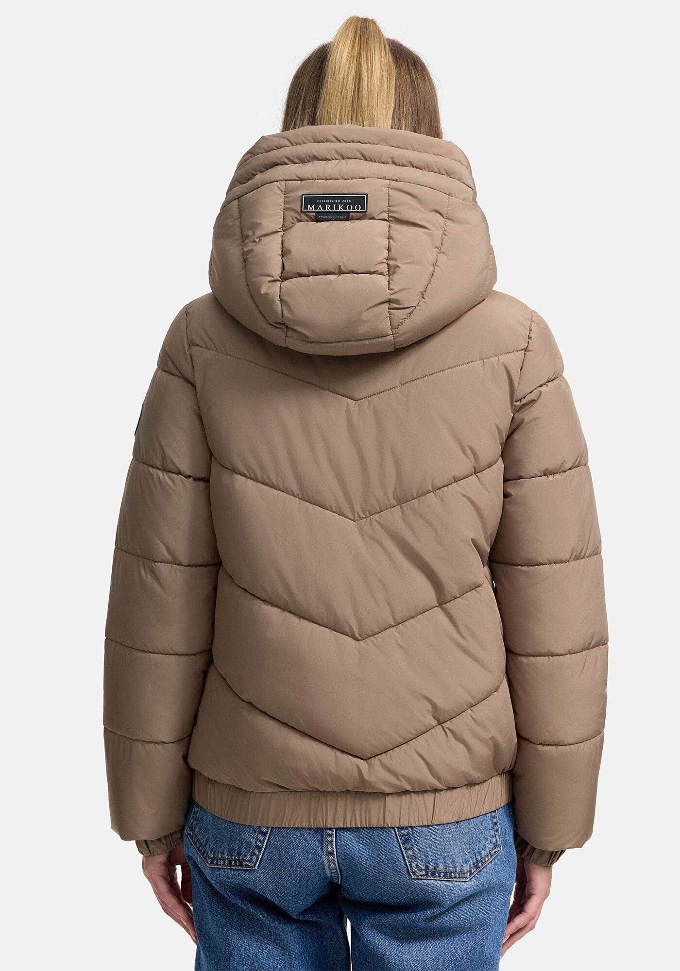 Marikoo Winterjacke Nayanaa mit abnehmbarer Kapuze – Bild 4 von 5