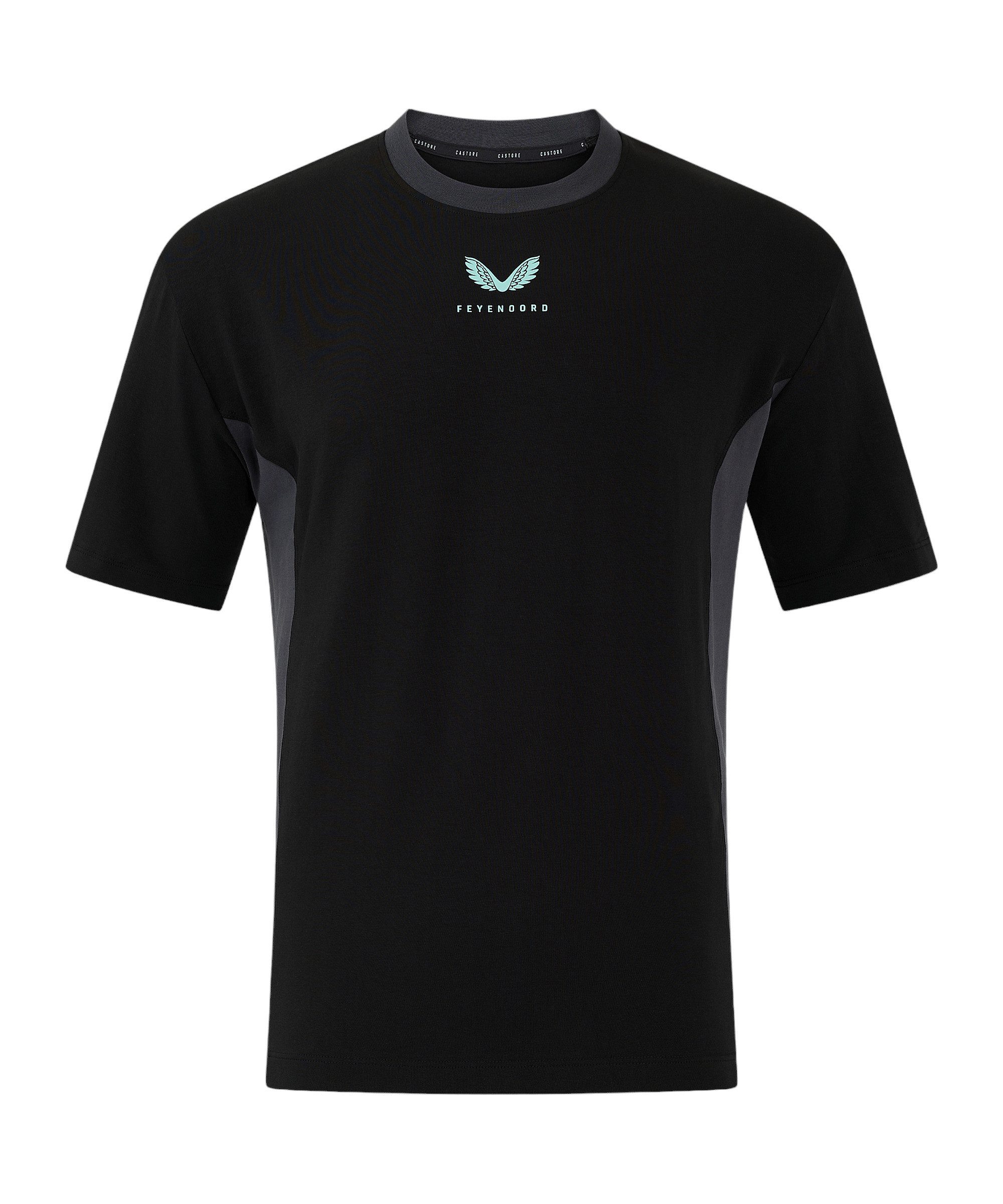 Castore T-Shirt Castore Feyenoord terdam Travel T-Shirt Baumwolle