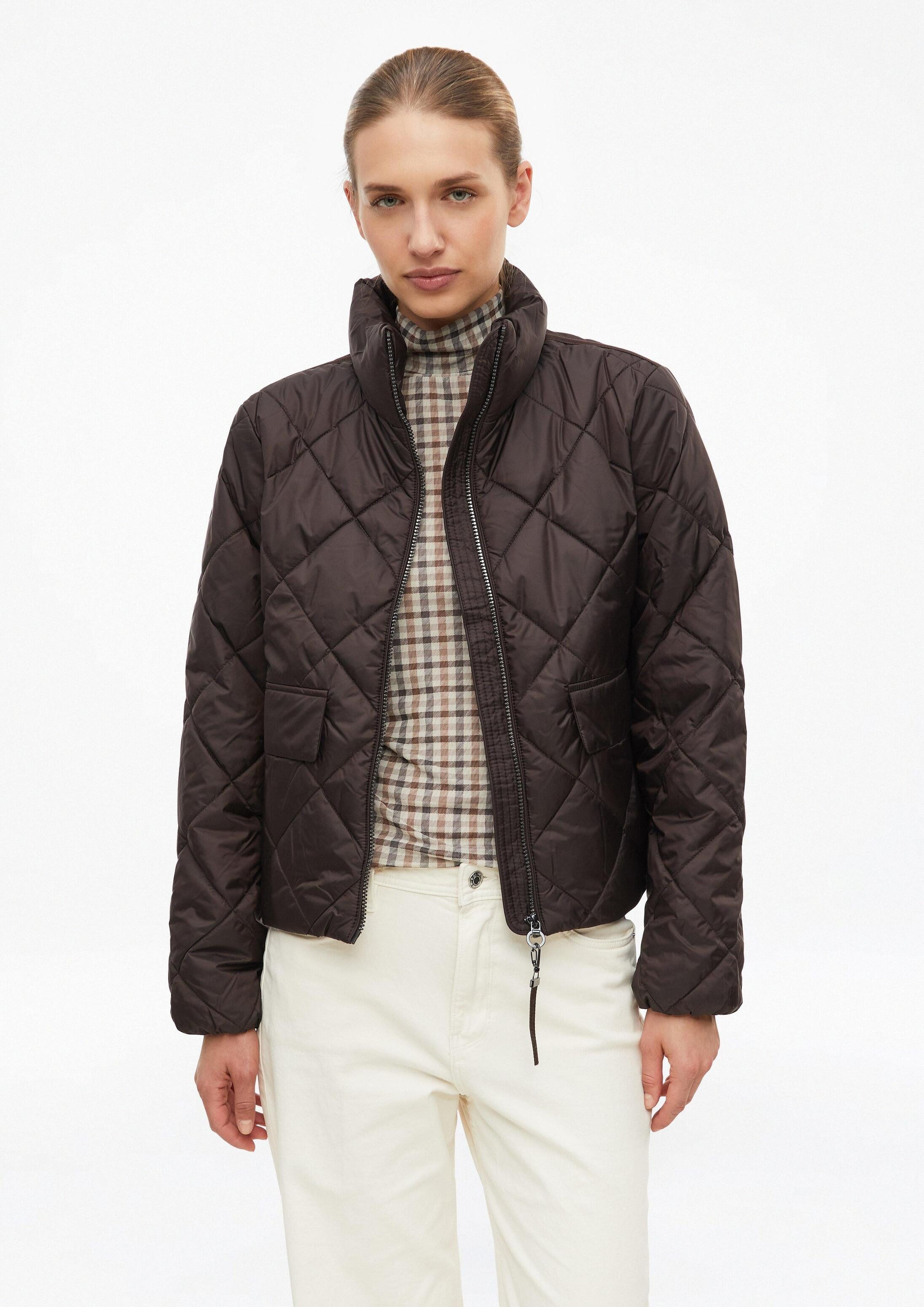 s.Oliver Funktionsjacke Outdoor-Jacke Leichte Steppjacke mit Stehkragen