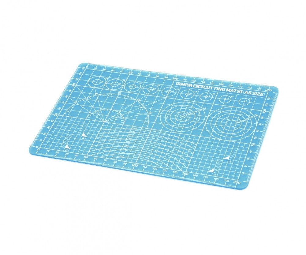 RC-Buggy Tamiya Schneidunterlage DIN A5/Blau 150x220mm