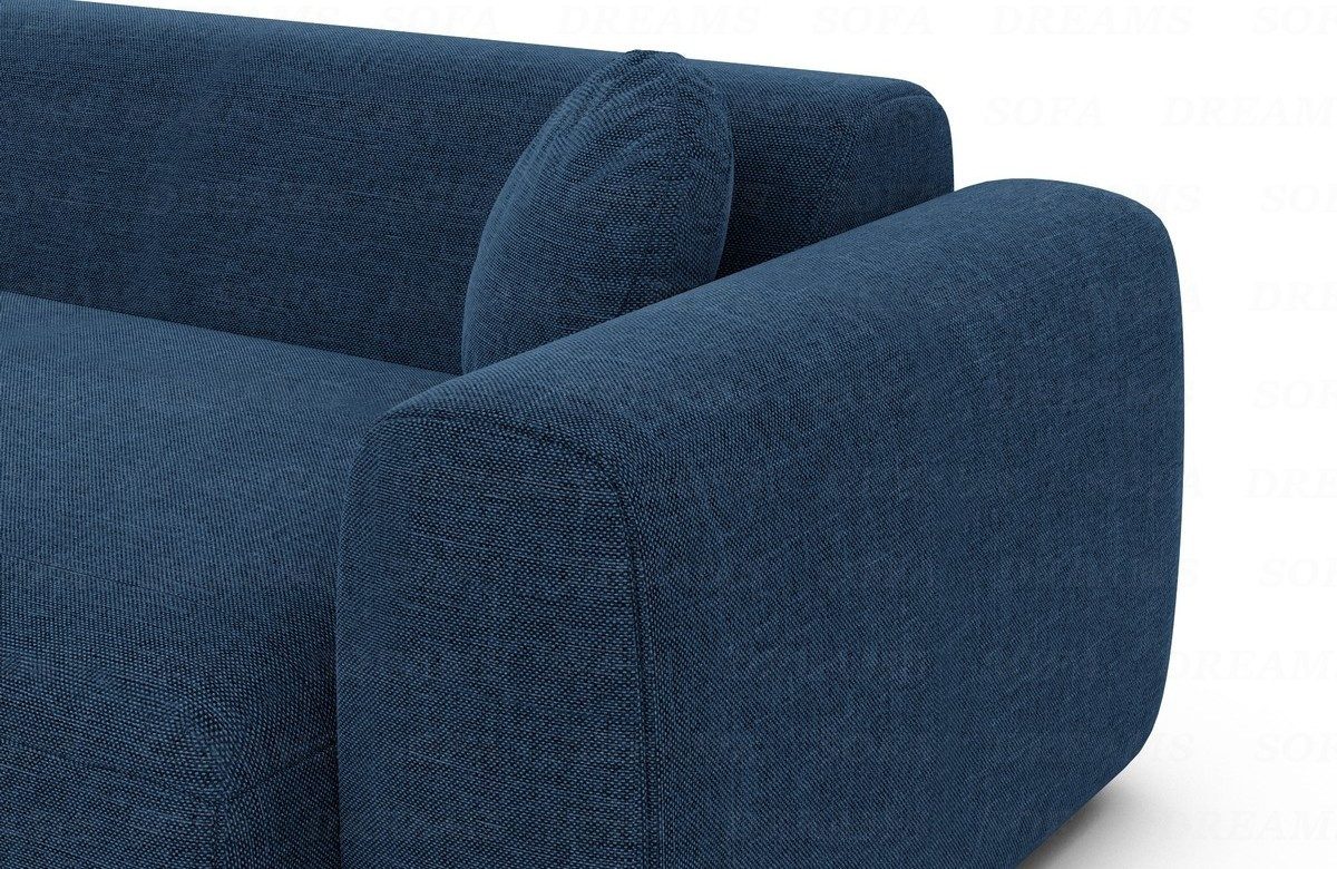 Sofa Dreams Ecksofa Stoff Sofa Eckcouch Polster Ecksofa Cortegada L Form Stoff, Lounge-Sofa