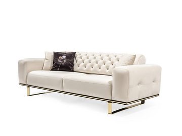 JVmoebel Wohnzimmer-Set Bunte Designer Sofagarnitur Couch 3+2+1 Sitzer Couchen Chesterfield, (3-St), Sitzhöhe: ca: 44 cm Sitztiefe: ca: 56 cm