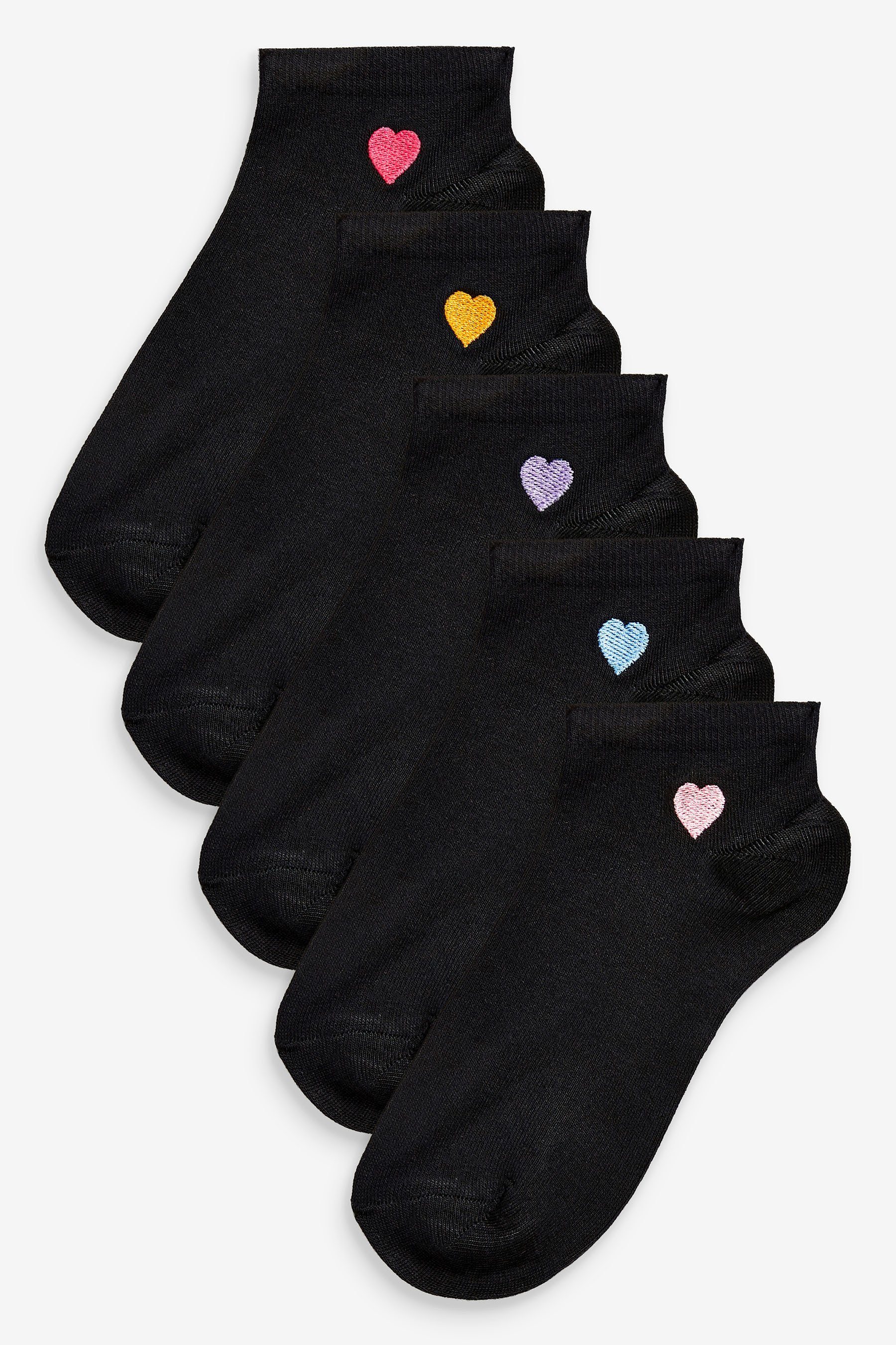 Next Sneakersocken Sneaker-Socken mit Motiv, 5er-Pack (5-Paar)