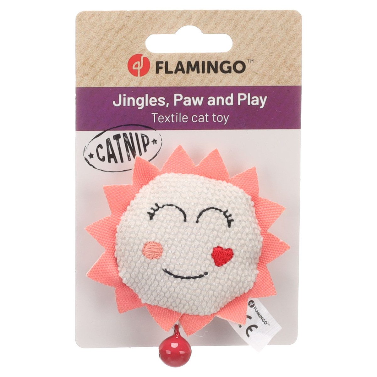 Flamingo Tierkuscheltier Katzenspielzeug Lovu Sonne beige günstig online kaufen