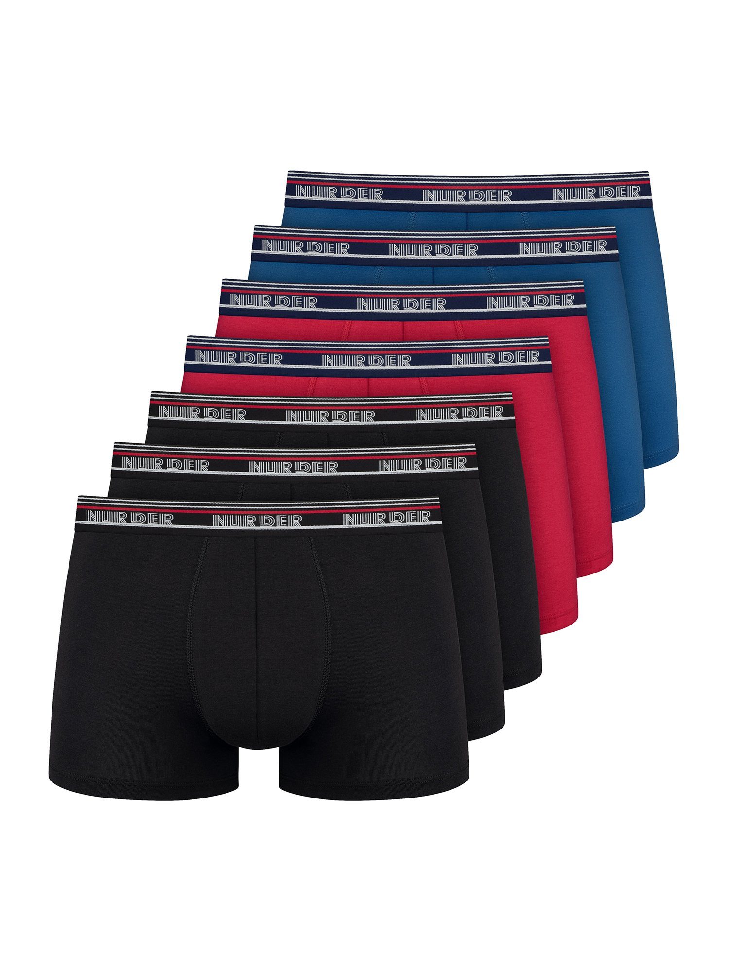 Nur Der Boxer Powerful (7-St) blau/rot/schwarz