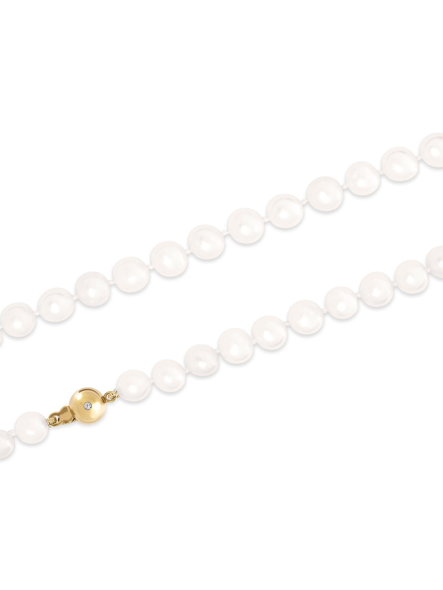 YAMOKO Collier YAMOKO Damen-Kette 585er Gelbgold Süßwasserperle günstig online kaufen